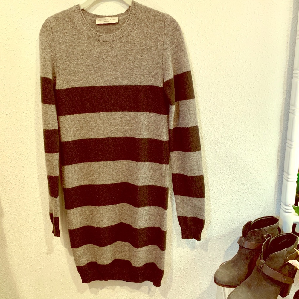 Stella McCartney striped sweater dress
